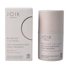 Joik Organics Re-boost collagen face & neck night treatment 50 Milliliter