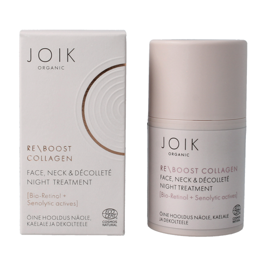 Joik Organics Re-boost collagen face & neck night treatment 50 Milliliter