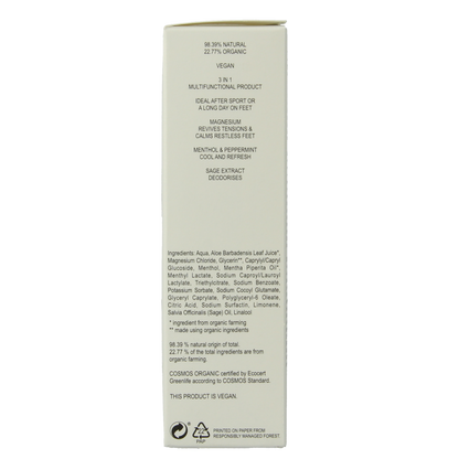 Joik Organics Organic foot spray magnesium 50.00 Milliliter