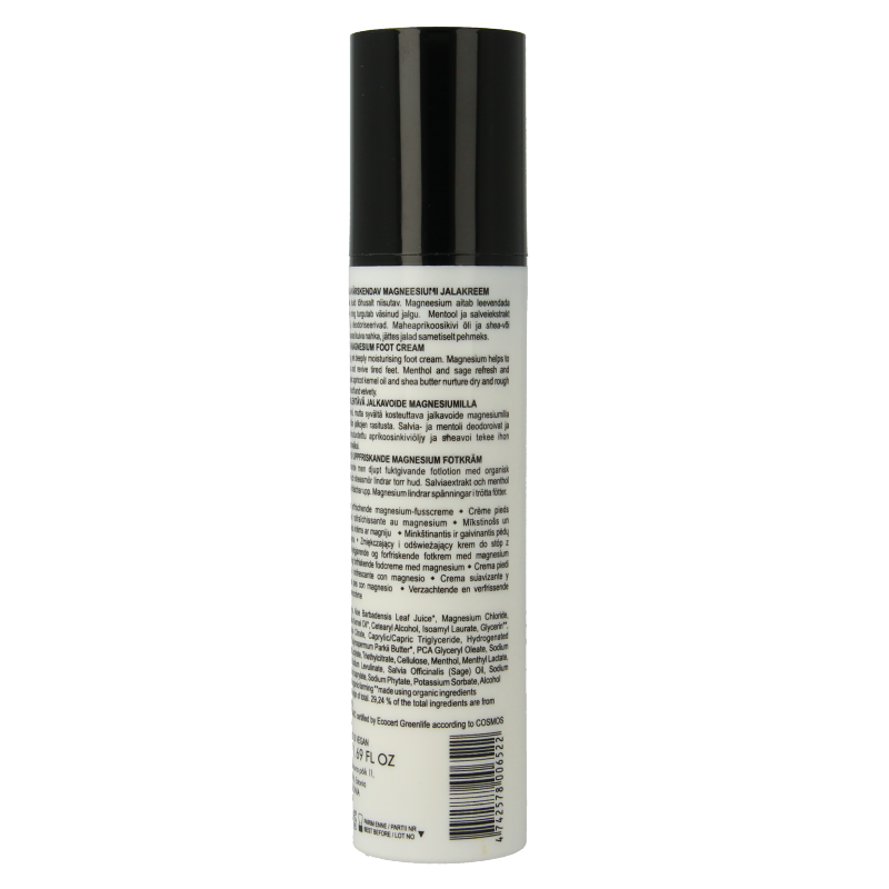Joik Organics Organic footcream soft & fresh 50 Milliliter