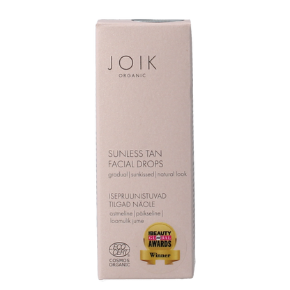 Joik Organics Sunless tan facial drops 30.00 Milliliter
