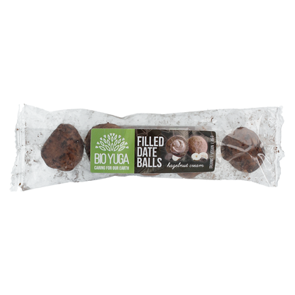 Bioyuga Date balls hazelnut & cacao cream bio 45.00 Gram