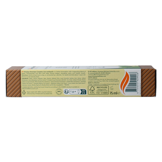 Himalaya Botanique tandpasta complete care mint 75 Gram