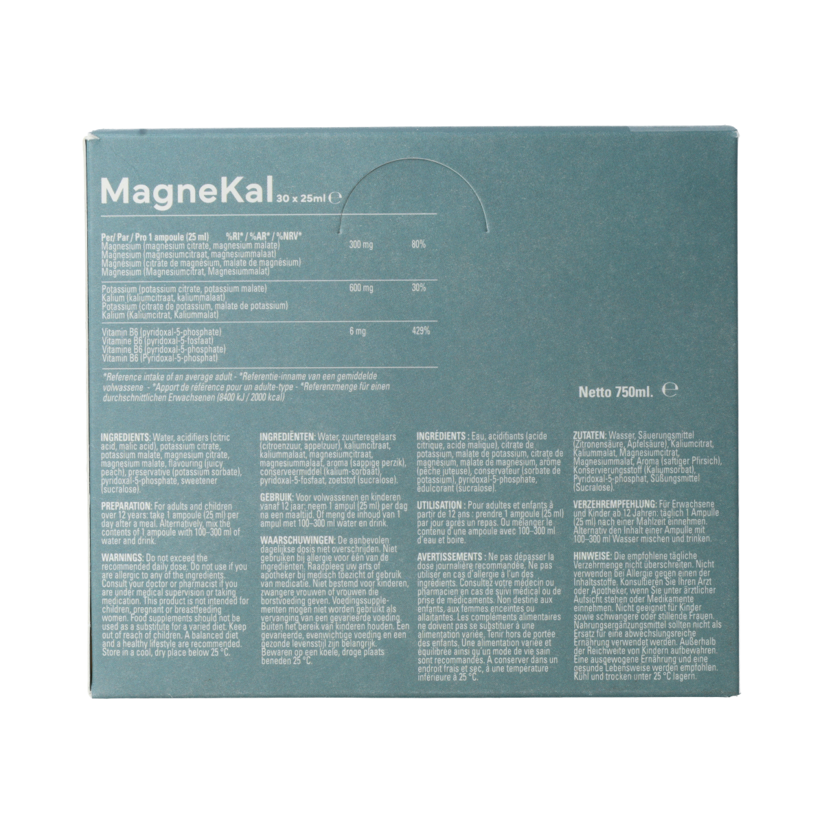 Mani Vitamini MagneKal Premium Shots 30.00 Ampullen