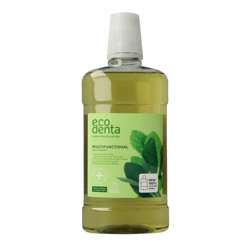 Ecodenta Mondwater multifunctioneel 500 Milliliter