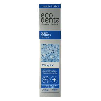 Ecodenta Tandpasta tegen caries 100.00 Milliliter