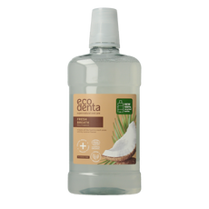 Ecodenta Mondwater munt kokos 500.00 Milliliter