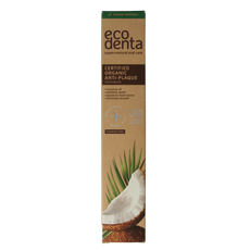 Ecodenta Tandpasta organic anti tandplak 75.00 Milliliter