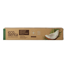 Ecodenta Tandpasta organic anti tandplak 75.00 Milliliter