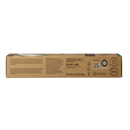 Ecodenta Tandpasta organic anti tandplak 75.00 Milliliter
