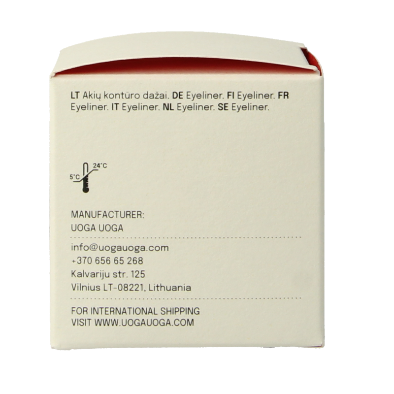 Uoga Uoga Eyeliner 791 black drama 2.5 Milliliter