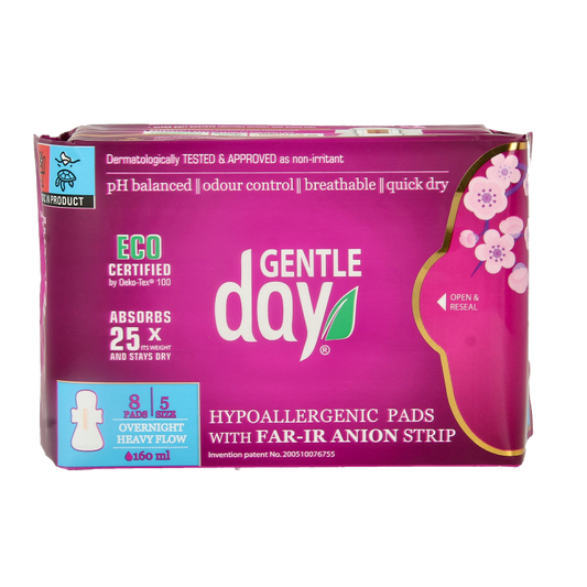 Gentle Day Maandverband nacht 8 Stuks