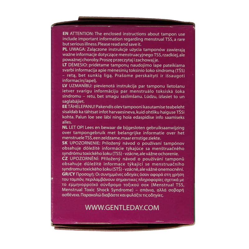 Gentle Day Tampon super 18 Stuks