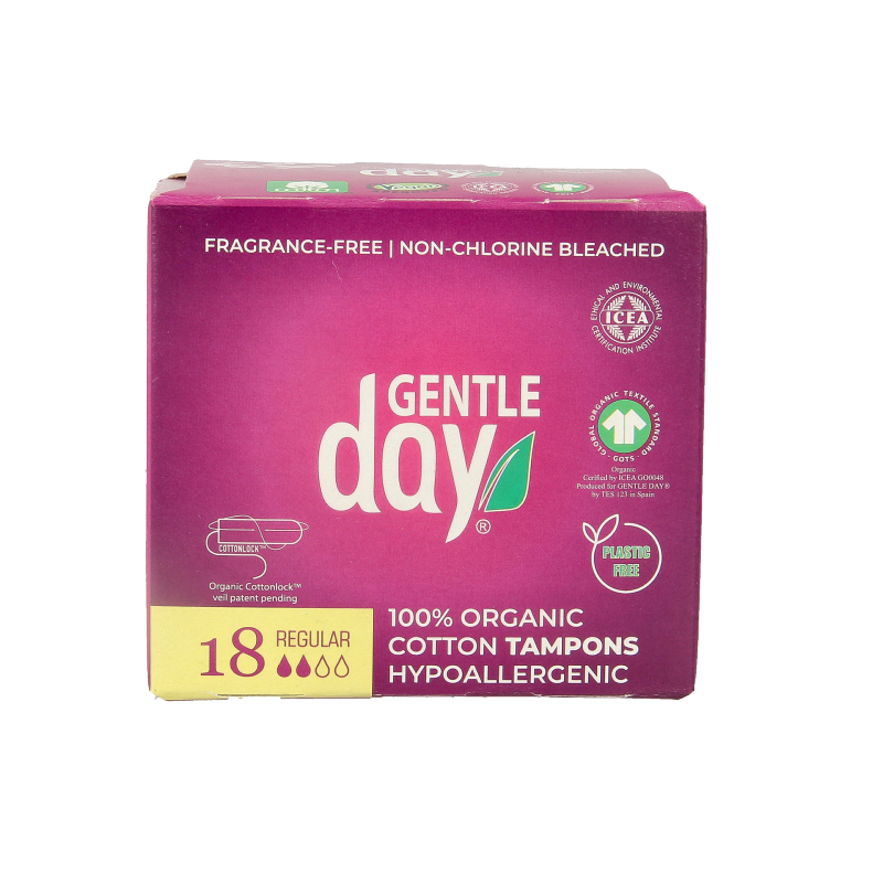 Gentle Day Tampon regular 18 Stuks