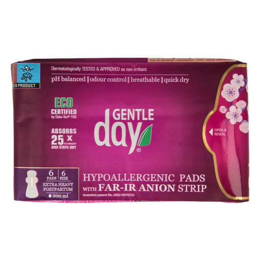 Gentle Day Maandverband nacht extra 6 Stuks