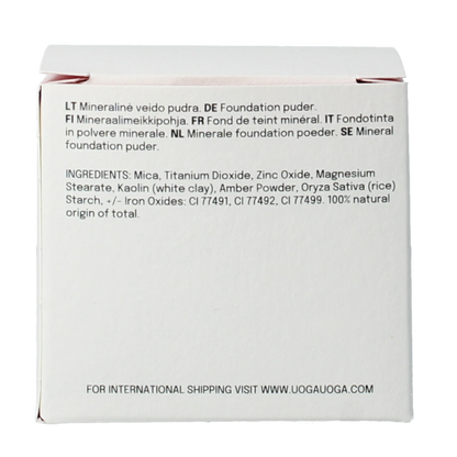 Uoga Uoga Foundation powder 632 bubbles SPF15 10 Gram