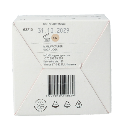 Uoga Uoga Foundation powder 632 bubbles SPF15 10 Gram