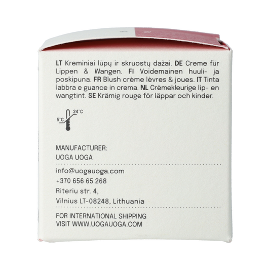 Uoga Uoga Lip & Cheek Flirty  4.00 Milliliter