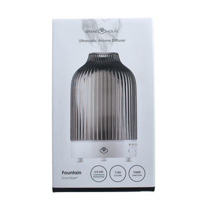 Serene House Aroma diffuser fountain antraciet 1.00 Stuks