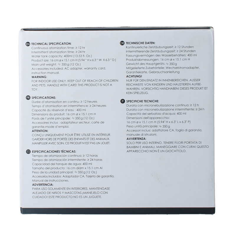 Serene House Aroma diffuser mist houtlook 1 Stuks