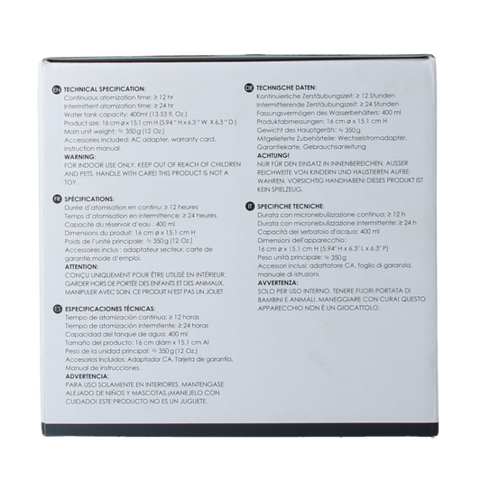 Serene House Aroma diffuser mist houtlook 1 Stuks