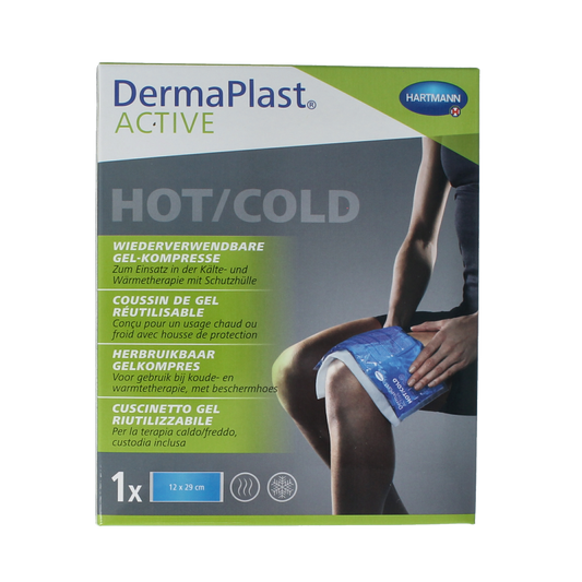 Dermaplast Active hot & cold 12 x 29cm 1 Stuks