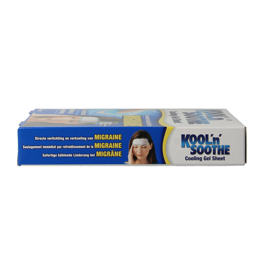 Kool’n’Soothe Migraine gelstrips 2.00 Stuks