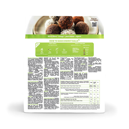 Purasana Glutenvrije energy balls mix bio 390.00 Gram