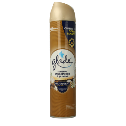 Glade Aerosol sensual sandelwood & jasmin 300 Milliliter