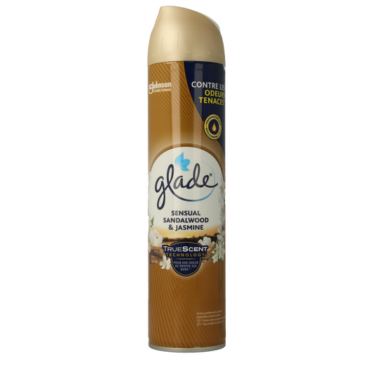 Glade Aerosol sensual sandelwood & jasmin 300 Milliliter