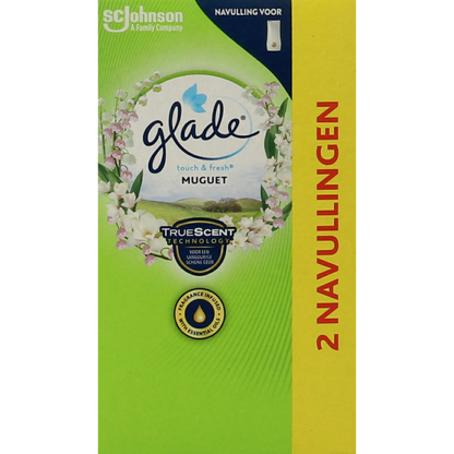 Glade Touch & fresh duo muguet navullingen 20.00 Milliliter