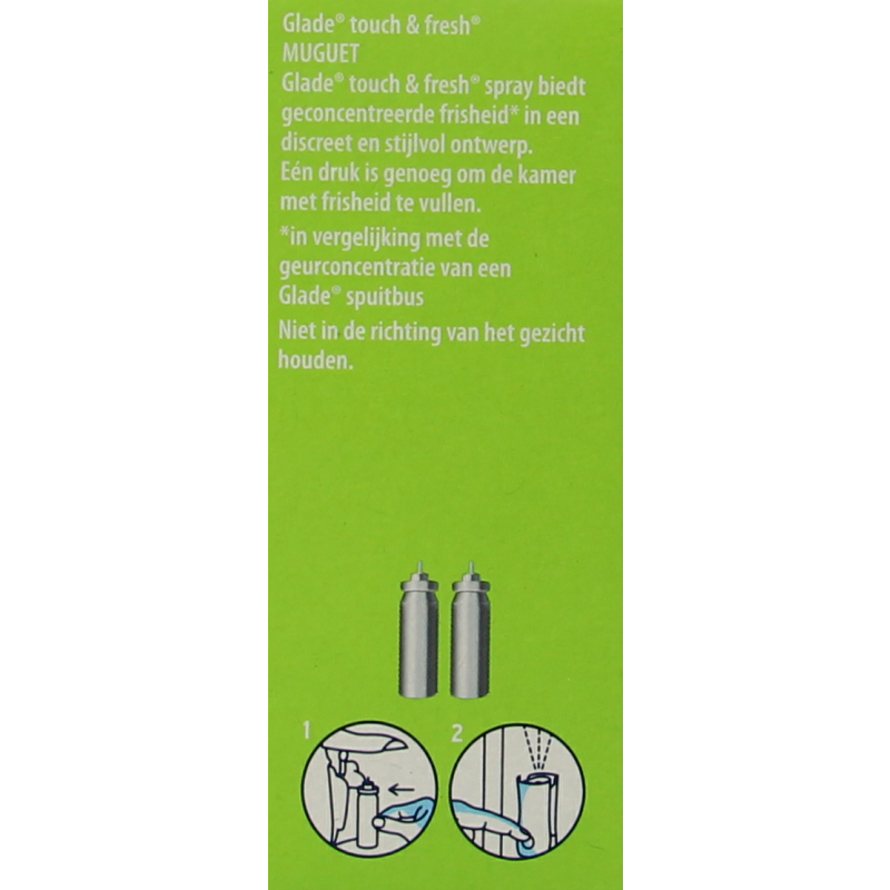 Glade Touch & fresh duo muguet navullingen 20 Milliliter