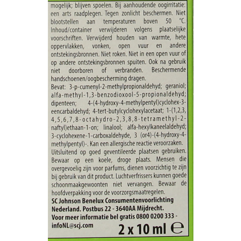 Glade Touch & fresh duo muguet navullingen 20 Milliliter