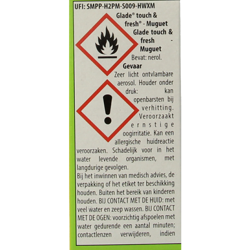Glade Touch & fresh duo muguet navullingen 20 Milliliter