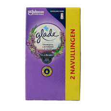 Glade Touch & fresh navul duo lavendel / aloe 2 Stuks