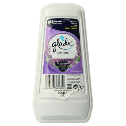 Glade Luchtverfrisser gel tranquil lavender & aloe 150.00 Gram