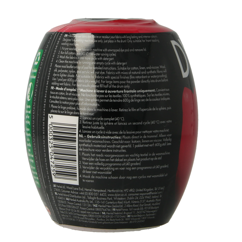 Dylon Pod tulip red 350 Gram