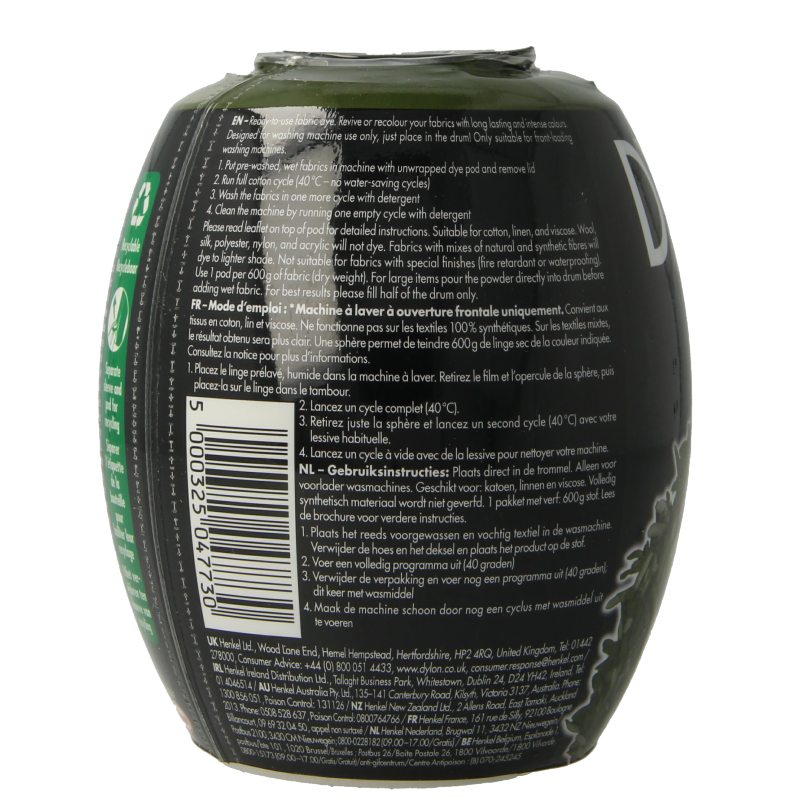 Dylon Pod olive green 350 Gram