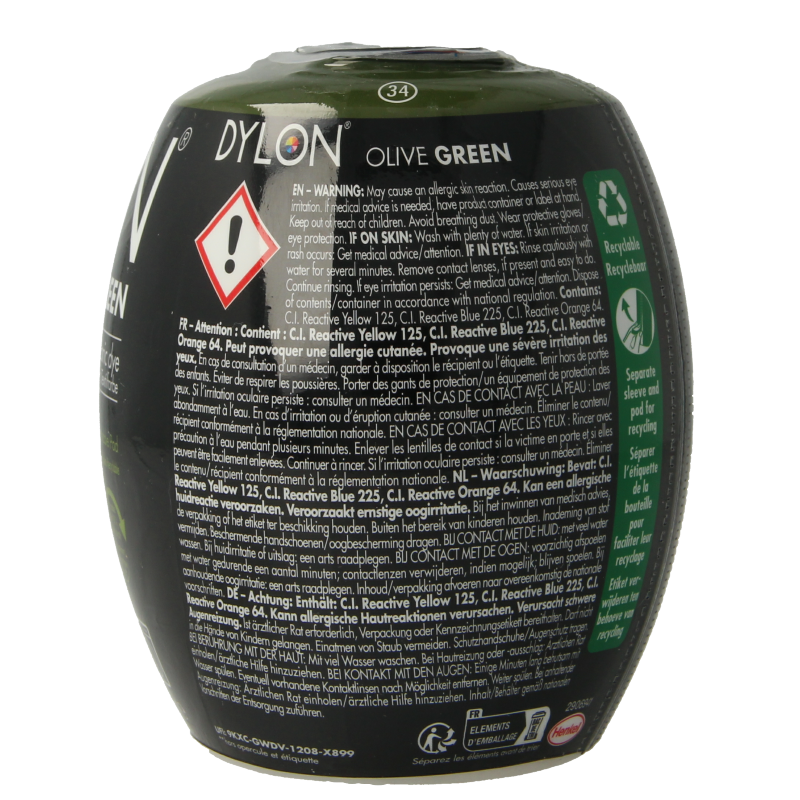 Dylon Pod olive green 350 Gram