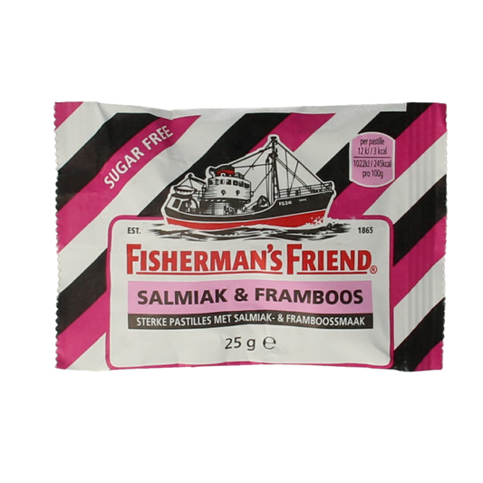 Fisherman's Friend Framboos suikervrij 25 Gram
