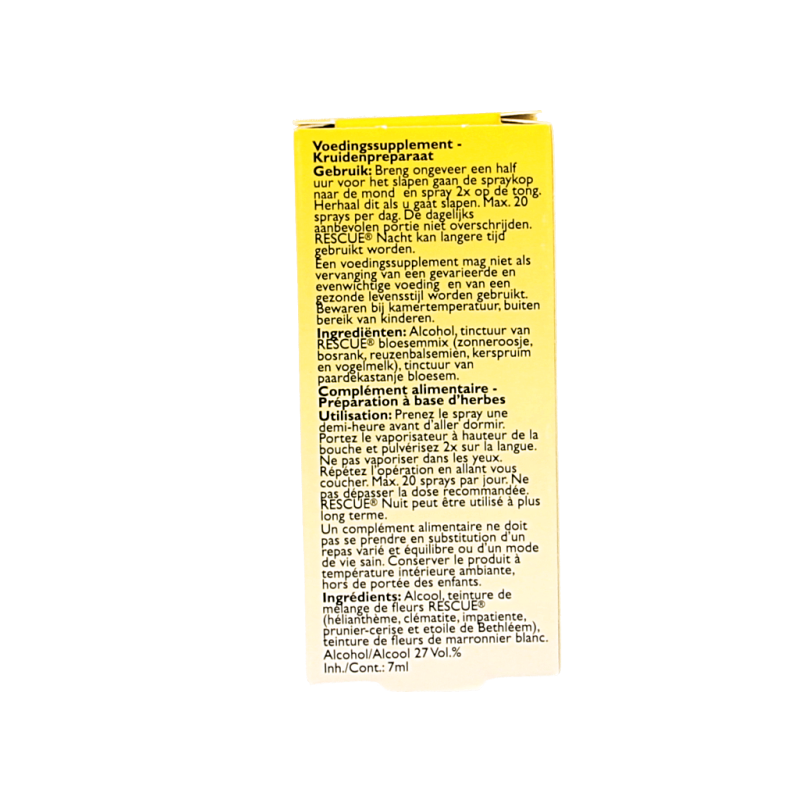 Bach Rescue Rescue remedy nacht spray  7 Milliliter