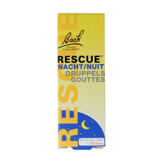 Bach Rescue Rescue remedy nacht druppels 10 Milliliter