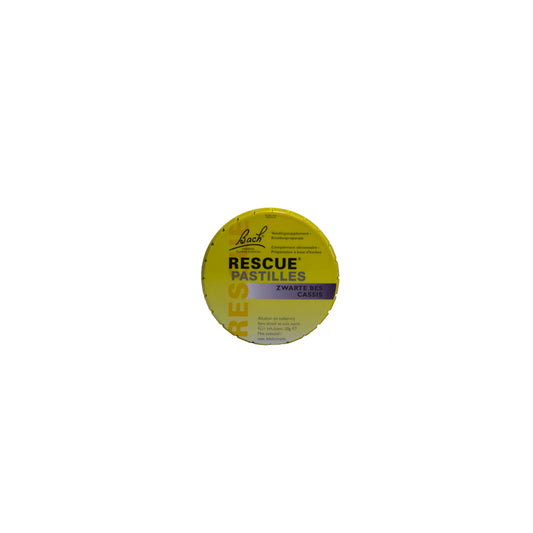 Bach Rescue Rescue pastilles zwarte bes 50 Gram