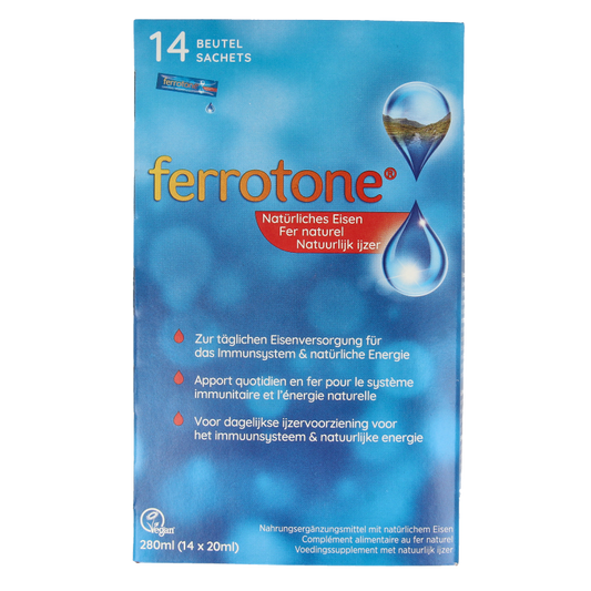 Ferrotone Natuurlijk ijzer 14 x 20ml  14 Stuks