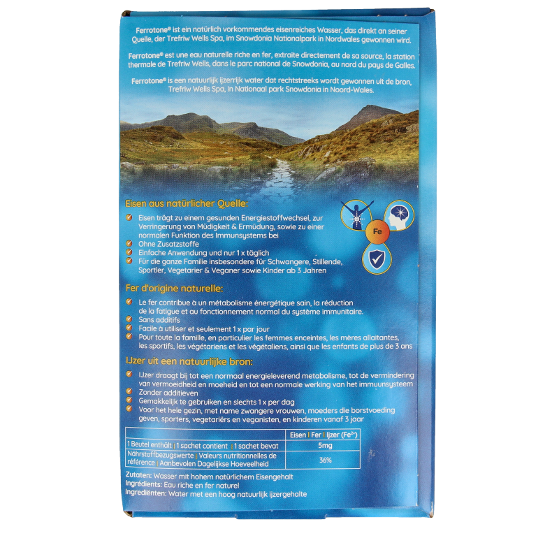 Ferrotone Natuurlijk ijzer 14 x 20ml  14 Stuks