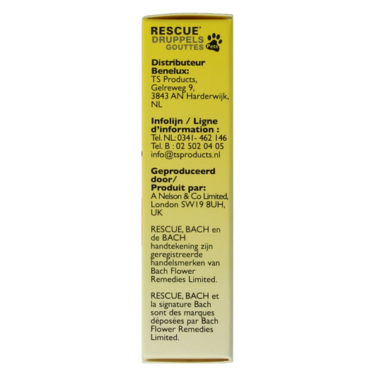 Bach Rescue Rescue pets druppels 10.00 Milliliter