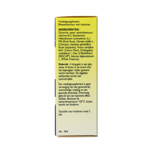 Bach Rescue Nacht druppels zonder alcohol 10.00 Milliliter