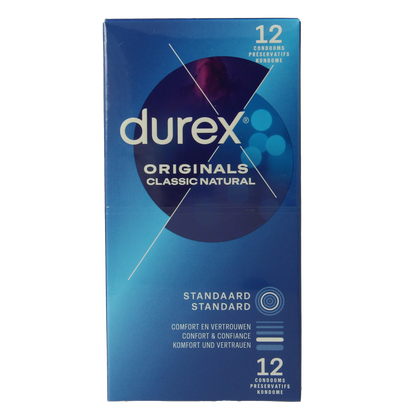 Durex Classic natural 12.00 Stuks