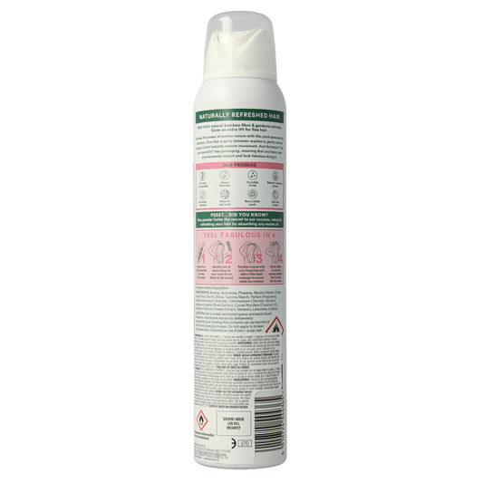 Batiste Droogshampoo bamboo fibre & gardenia fijn haar 200 Milliliter