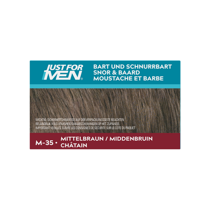 Just For Men Snor & baard middenbruin M35 14.00 Gram